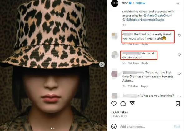 央媒:迪奥别成种族歧视“惯犯” 彩妆广告出现歧视亚裔动作