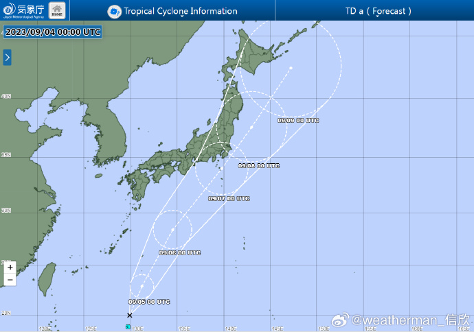2023年13号台风最新消息路径图：台风“鸳鸯”生成时间