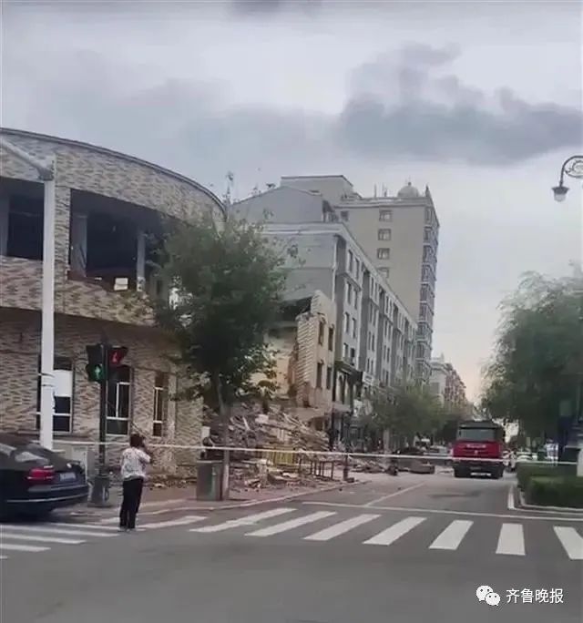 黑龙江佳木斯一宾馆发生坍塌：1人遇难 原因正调查