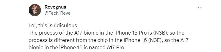 苹果A17芯片将采用台积电N3E工艺 成本将更低