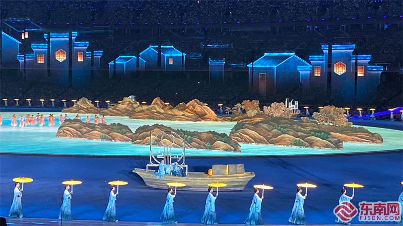 杭州亚运会开幕 展现千年文明与现代技术融合之美