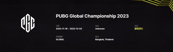 pgc2023全球总决赛是什么时候《pubg》pgc2023全球总决赛参赛队伍