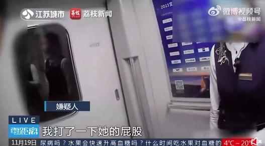 男乘客拍打女列车员臀部被拘10日 网友：拘得好