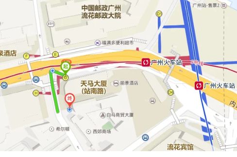 广州白马地铁站是几号线(广州白马哪个地铁站)