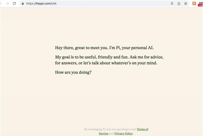 Google DeepMind 和 LinkedIn 的联合创始人推出类似 ChatGPT 的聊天机器人 Pi