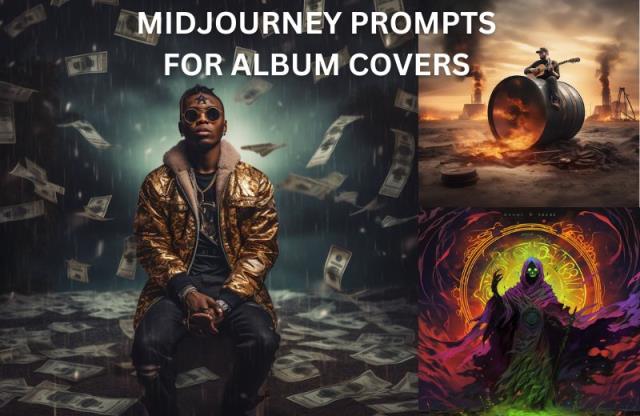 Midjourney Prompt指南：Midjourney 专辑封面提示词案例分享