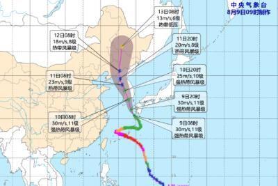 台风卡努转向北上将影响吉林最新实时路径图