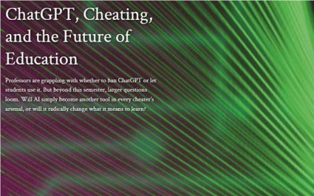 哈佛大学将ChatGPT等生成式AI用于教学，并发布使用指南
