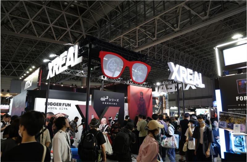 XREAL首次亮相TGS东京电玩展，AR巨幕开启游戏新体验