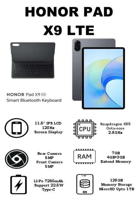 荣耀X9 LTE平板和X6a手机在中国香港发布：颜值性价比双高